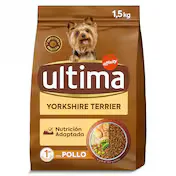 Alimento para Perros Yorkshire Terrier con Pollo y Arroz Ultima Bolsa 1.5 Kg