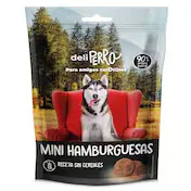 Alimentos para Perros Mini Hamburguesas Deliperro de Dia Bolsa 70 G