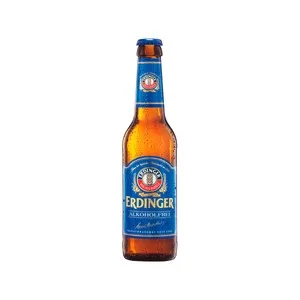 Erdinger Alkoholfrei Cerveza de Trigo sin Alcohol  Botella de 33 Cl. 330 ML