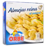 Orbe Almejas Reina al Natural Lata de 63 G.