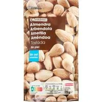 Almendra Repelada sin Sal Eroski, Bolsa 175 G