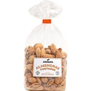 Almendra Tostada con Cáscara 250 Gr