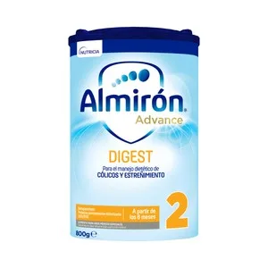 Almirón Leche (2) de Continuación, a Partir de 6 Meses Almirón Advance Digest 800 G.