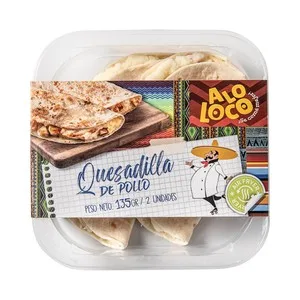 Aloloco Quesadilla de Pollo Asado y Queso 135g 135 G