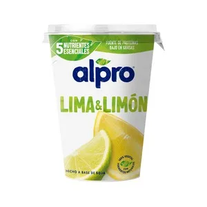 Alpro Especialidad de Soja Fermentada con Sabor a Lima-limón  400 G.