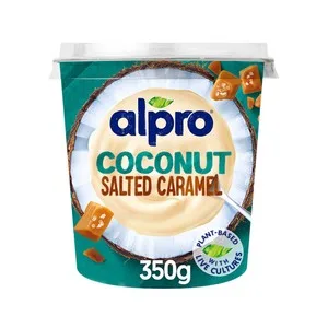 Alpro Especialidad Fermentada de Coco con Caramelo Salado 340 G.