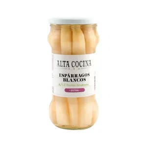 Alta Cocina Espárragos Blancos 6/12 Piezas Frasco de 325 G.
