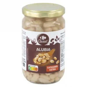 Alubia Cocida al Natural Classic Carrefour 210 G.