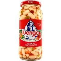 Alubia con Verdura Luengo, Frasco 400 G
