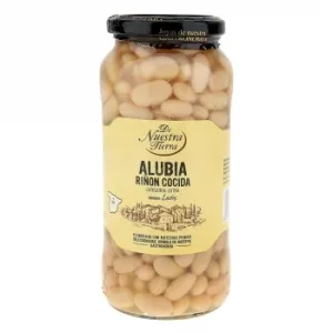 Alubia Riñón Cocida Categoría Extra de Nuestra Tierra 400 G.