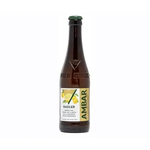 Ambar Radler  Cerveza y Limón Botella 33 Cl. 330 ML