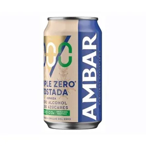 Ambar Tostada  Cerveza sin Alcohol 0;0 %33 Cl. 330 ML