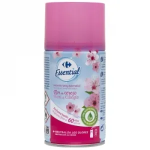 Ambientador Automático Flor de Cerezo Recambio Essential 
Carrefour 1 Ud.