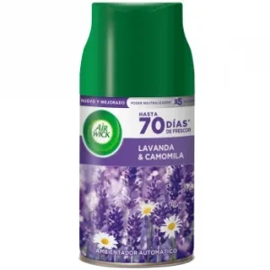 Ambientador Automático Freshmatic Fragancia Lavanda y Camomila Recambio Air Wick 1 Ud.