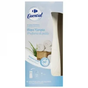 Ambientador Automático Ropa Limpia Aparato y Recambio Essential Carrefour 1 Ud.