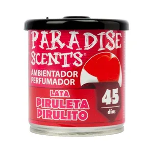 Ambientador Coche Olor Piruleta 100gr, Paradise Scents. 100 G