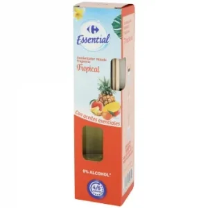 Ambientador de Varillas Fragancia Tropical Essential Carrefour 1 Ud.