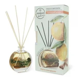 Ambientador de Varillas Infusión Naranja Canela Ambar Botanic 75 Ml.