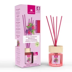 Ambientador de Varillas Moras y Frambuesas Cristalinas 35 Ml.