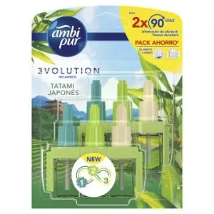 Ambientador Eléctrico Tatami Japonés 3volution Recambio Ambi Pur 2 Ud.