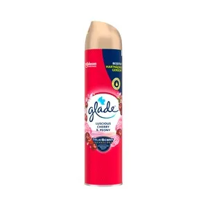 Glade Ambientador en Spray con Fragancia a Cerezas y Peonia 300 Ml. 275 ML