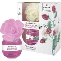 Ambientador Flor Perfumada Frambuesa Ambar, 1 Ud