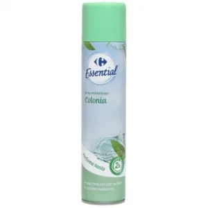 Ambientador Spray Colonia Essential Carrefour 300 Ml.