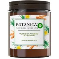 Ambientador Vela Vetiver Botanica, Pack 1 Ud