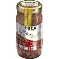 Anchoa en Aceite de Oliva Cuca, Frasco 60 G