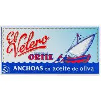 Anchoa en Aceite de Oliva Ortiz el Velero, Lata 29 G