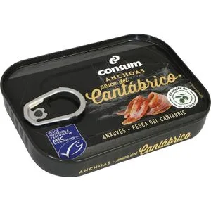 Anchoas del Cantábrico en Aceite de Oliva 50 Gr