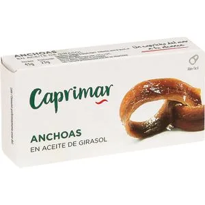 Anchoas en Aceite de Girasol 23 Gr