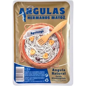 Angulas al Natural Cocidas  Hermanos Mayoz 100 G