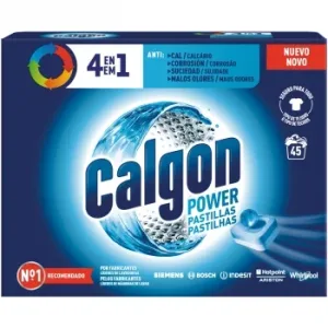 Antical para Lavadora en Pastillas Calgon 45 Ud.
