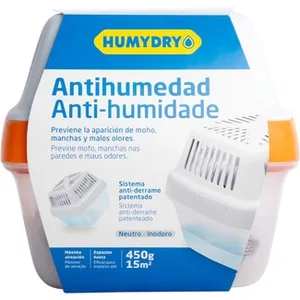 Antihumedad Neutro Evita Moho Manchas y Malos Olores Aparato + Recambio Sistema Anti-derrame Humydry 1 Unidad