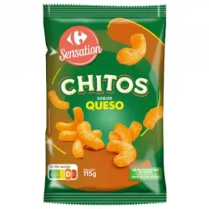 Aperitivo de Maiz Sabor Queso Chitos Sensation Carrefour 115 G.
