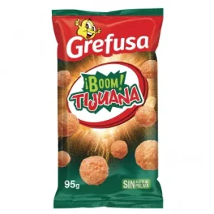 Aperitivo de Maíz Sabor Tijuana Boom Grefusa 95 G.