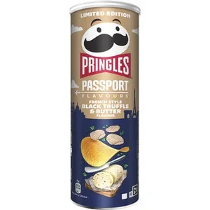 Aperitivo Frito de Patata Sabor Black Truffe & Butte  Pringles 165 G