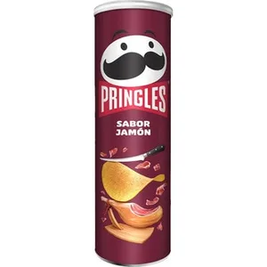 Aperitivo Frito de Patata Sabor Jamón  Pringles 185 G