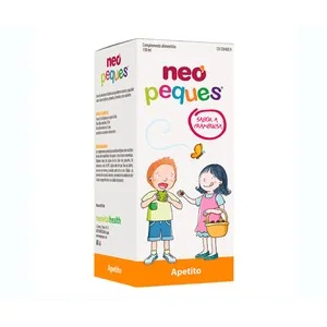NEO Peques Apetito Complemento Alimenticio Sabor a Frambuesa para la Mejora del Apetito 150 Ml.