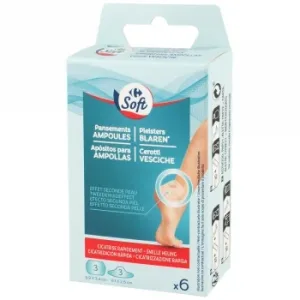 Apósitos Ampollas Carrefour Soft 6 Ud.