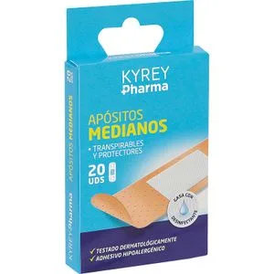 Apósitos Clásicos Tamaño Medios 20 u