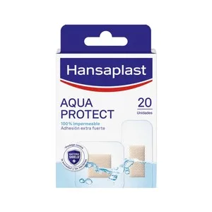 Hansaplast Apósitos Resistentes al Agua , 2 Tamaños Hansaplast 20 Uds