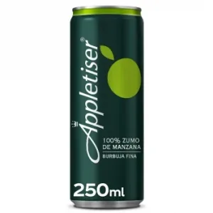 Appletiser 100% Zumo de Manzana con Burbujas Finas Lata 25 Cl.