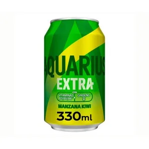 Aquarius Bebida Isotónica con Sabor Manzana-kiwi 33 Cl. 330 ML