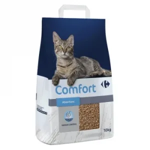 Arena Absorbente Higiénica para Gatos Carrefour 10 Kg.