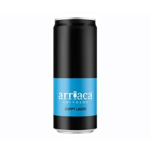 Arriaca Hoppy Lager Cerveza en Lata 33 Cl. 330 ML