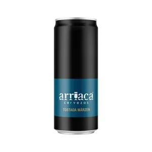 Arriaca Marzen Cerveza Tostada en Lata 33 Cl. 330 ML