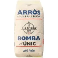 Arroz Bomba Extra Isla de Buda, Paquete 1 Kg