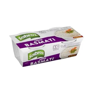 Arroz Cocido Basmati Sabroz 0.25 KG